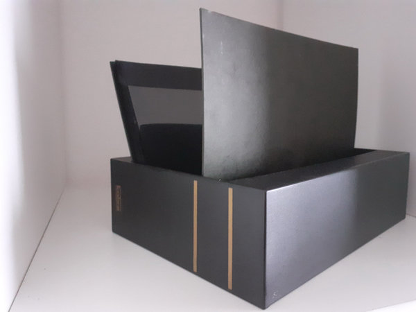 Kobra Patent-Kassette für DIN A5 Einsteckkarten + 10 K1 Blätter für Blocks und Briefe