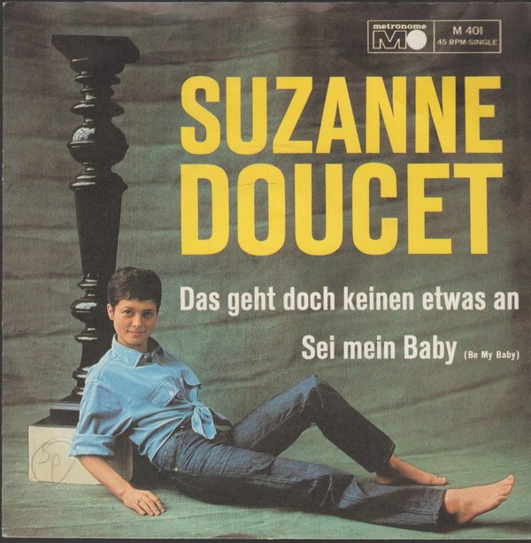 Suzanne Doucet Das geht doch keinen etwas an 7" Cover ohne Vinyl