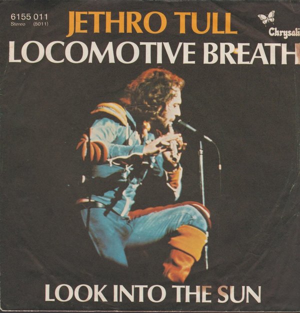 Jethro Tull Locomotive Breath * Look Into The Sun 7" Cover ohne Vinyl