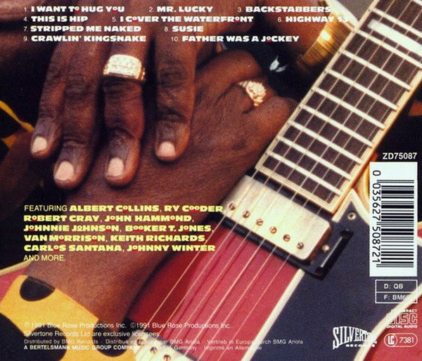John Lee Hooker Mr. Lucky 1991 Blue Rose CD Album (This Is Hip)