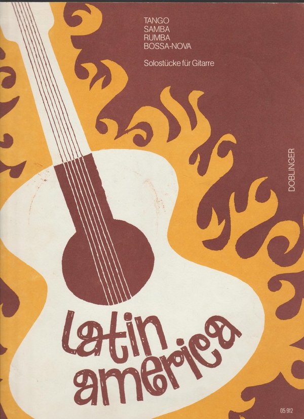 Latin America Solostücke für Gitarre Tango Samba Rumba Doblinger Verlag