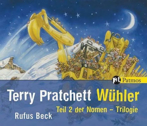 Wühler Terry Pratchett Teil 2 der Nomen Trilogie gelesen von Rufus Beck 4 CD`s