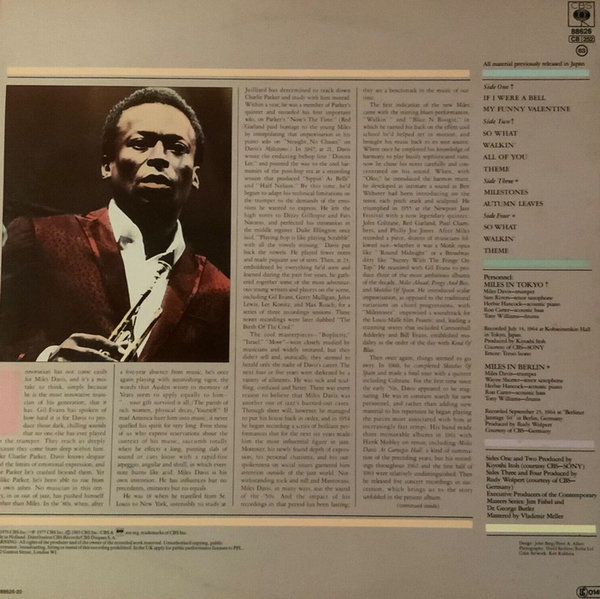 Miles Davis Heard Round The World 1976 CBS Records 12" Doppel LP