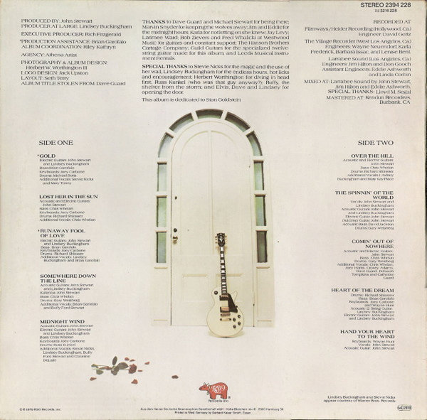 John Stewart Bombs Away Dream Babies 1979 Grammophon RSO 12" LP