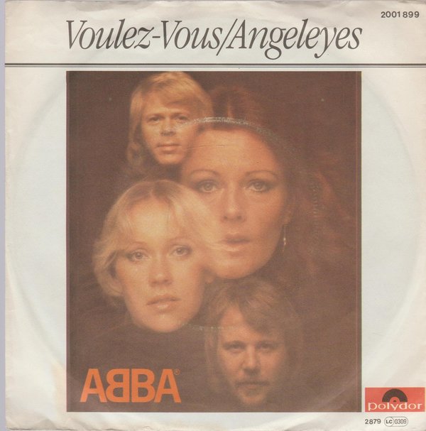ABBA Voulez-Vous * Angeleyes 1979 Polydor 7" Single