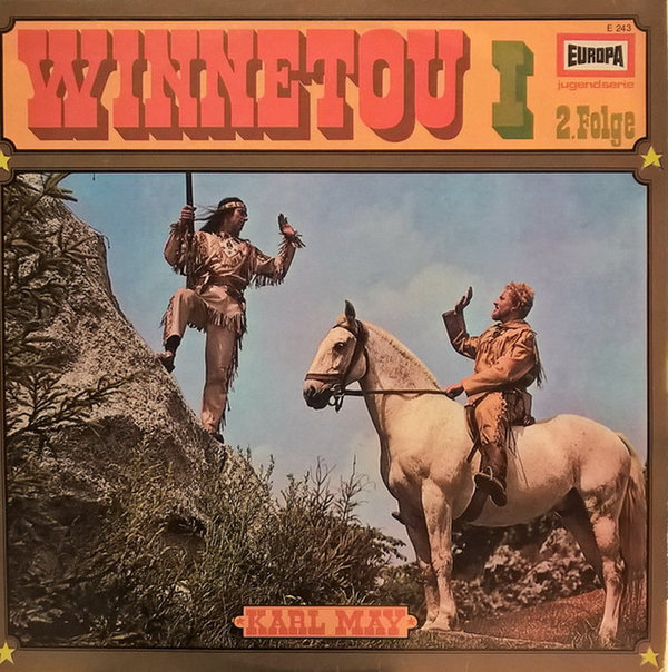 Karl May Winnetou 1 2. Folge 1968 Europa Jugendserie 12" LP