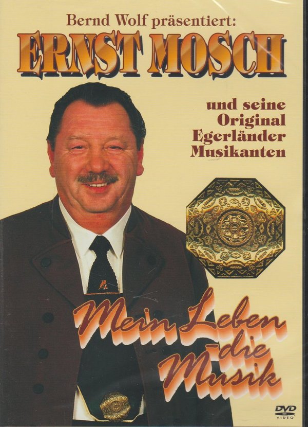 Ernst Mosch und seine Original Egerländer Mein Leben die Musik DVD (OVP)