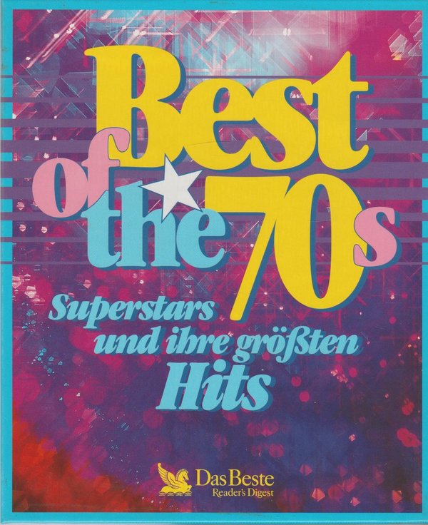 Best Of The 70`s Superstars und Ihre größten Hits 5 Cassetten Box + Booklet (MC)