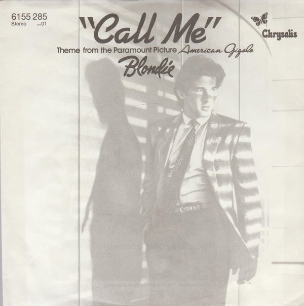 Blondie Call Me (Vocal & Instrumental) 7" Cover ohne Vinyl Chrysalis