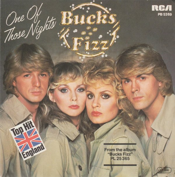 Bucks Fizz One Of Those Night * Always Thinking Of You 7" Cover ohne Vinyl RCA